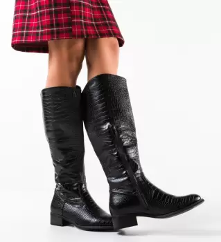 Cizme dama Selin Negre imagine
