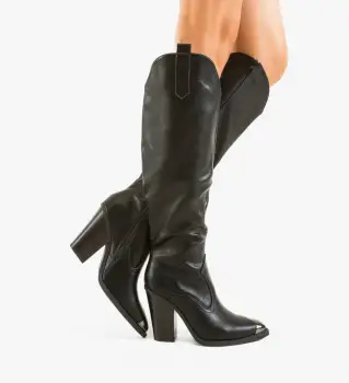 Cizme dama Shriva Negre 2 imagine