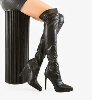 Cizme dama Sortec Negre imagine