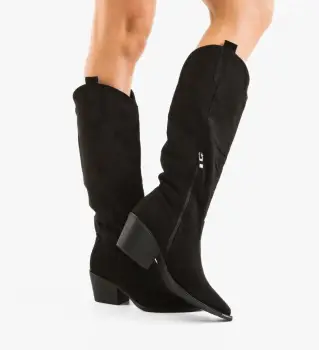 Cizme dama Spence Negre imagine