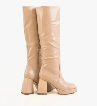 Cizme dama Tanish Bej imagine