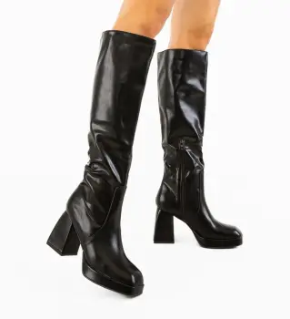 Cizme dama Tanish Negre 2 imagine