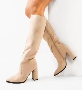 Cizme dama Tasmania Bej imagine