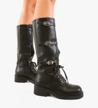 Cizme dama Tertyun Negre imagine