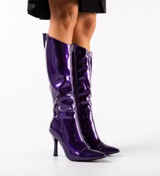 Cizme dama Toshe Mov imagine