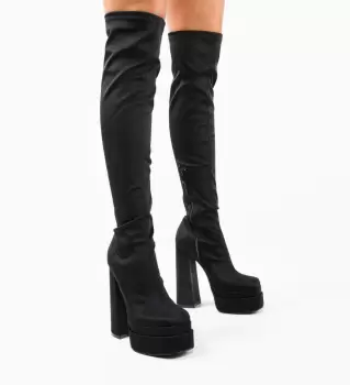 Cizme dama Uberba Negre imagine
