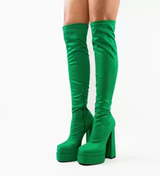 Cizme dama Uberba Verzi imagine