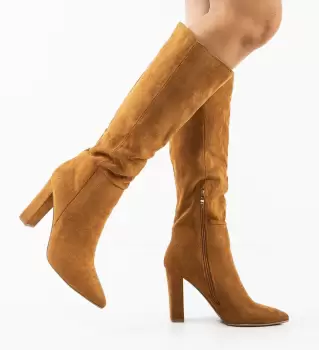 Cizme dama Valde Camel imagine