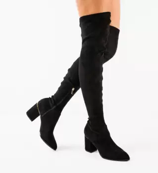 Cizme dama Valley Negre imagine