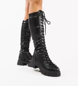 Cizme dama Weaver Negre imagine