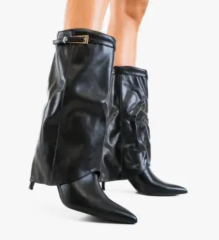 Cizme dama Yagara Negre imagine