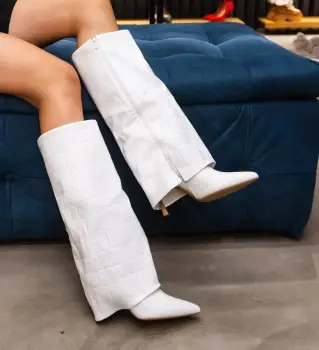 Cizme dama Zanyr Albi imagine