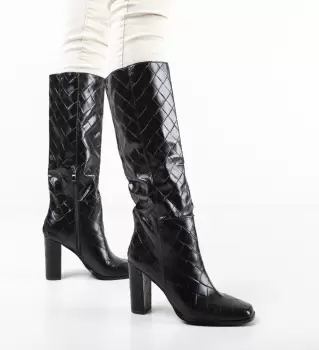 Cizme Nabil Negre imagine