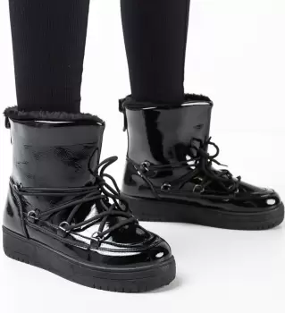 Cizme Tip Ug Alkam Negre imagine