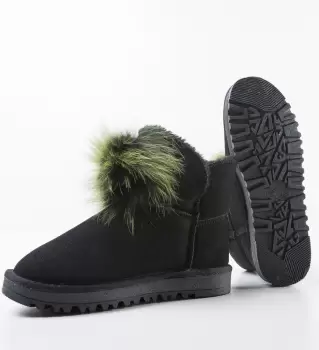 Cizme Tip Ug Antonio Negre 3 imagine