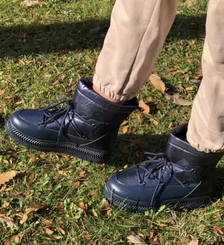 Cizme Tip Ug Anum Bleumarin imagine