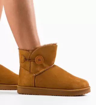 Cizme tip Ug Aria Camel imagine