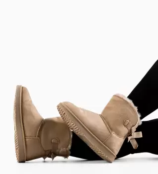 Cizme tip Ug Conn Bej imagine