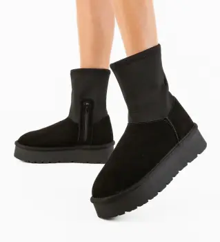 Cizme tip Ug Daboka Negre imagine