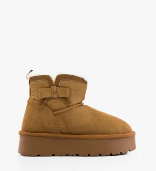 Cizme tip Ug Fondy Camel imagine