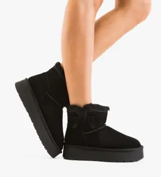 Cizme tip Ug Fondy Negre imagine