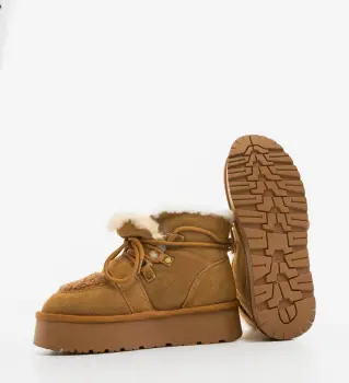 Cizme tip Ug Hamme Camel imagine