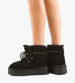 Cizme tip Ug Hamme Negre imagine