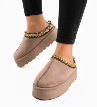 Cizme tip Ug Hamzaro Khaki imagine