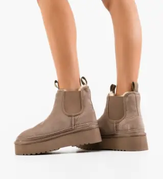 Cizme tip Ug Heniz Khaki imagine