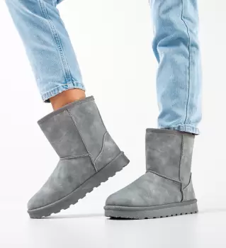 Cizme Tip Ug Humas Gri imagine