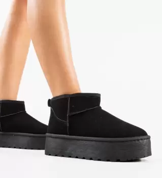 Cizme tip UG Kalyne Negre imagine