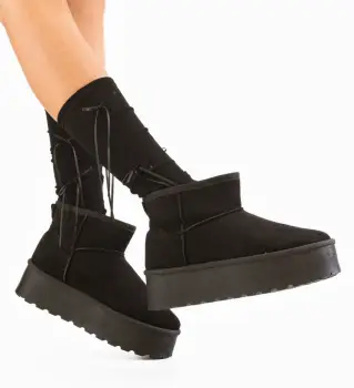 Cizme tip UG Latte Negre imagine