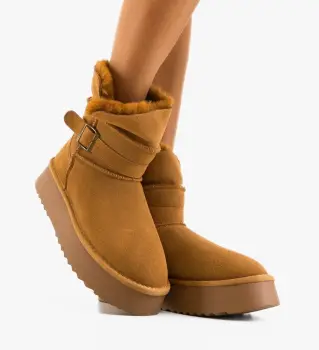 Cizme tip Ug Nerja Camel imagine