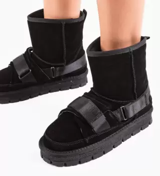 Cizme tip Ug Niozel Negre imagine