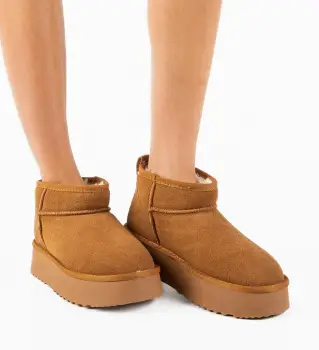 Cizme tip Ug Nour Camel 2 imagine