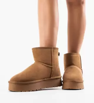 Cizme tip Ug Operah Camel imagine