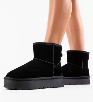 Cizme tip Ug Operah Negre imagine