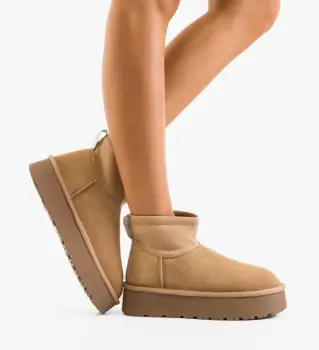 Cizme tip Ug Parfect Bej imagine