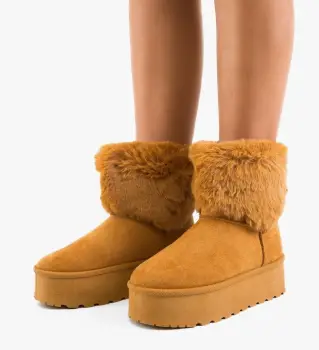 Cizme tip UG Puccina Camel imagine