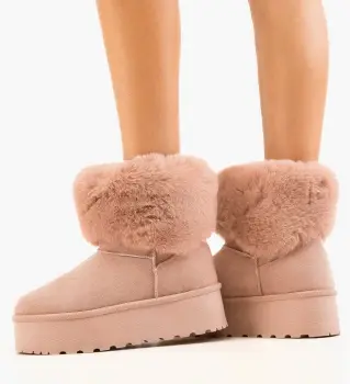 Cizme tip UG Puccina Roz imagine