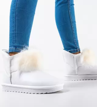 Cizme tip Ug Puff Albe imagine
