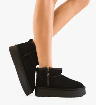 Cizme tip Ug Ritals Negre imagine