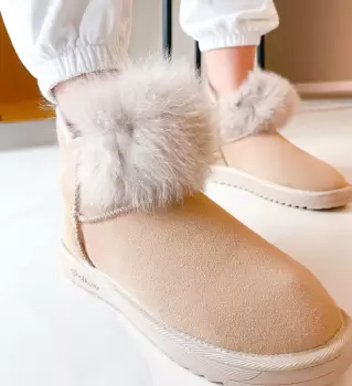 Cizme Tip Ug Rojas Bej imagine