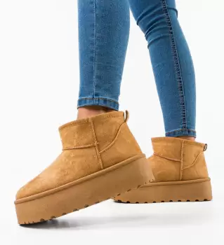 Cizme tip Ug Sethio Camel imagine