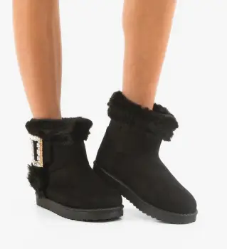 Cizme tip Ug Solis Negre imagine