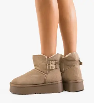 Cizme tip Ug Tieme Khaki imagine