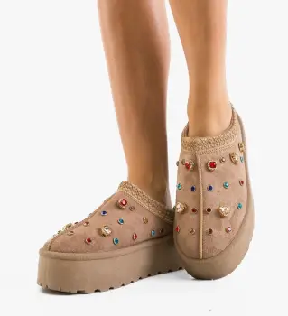 Cizme tip Ug Ulopas Khaki imagine