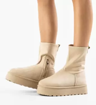 Cizme tip Ug Ultrao Bej imagine