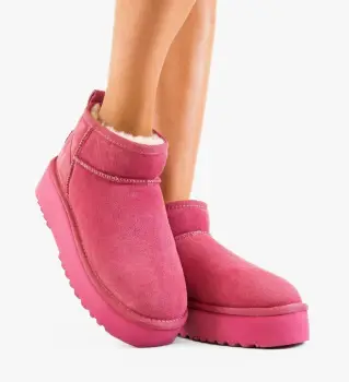 Cizme tip Ug Vanuatu Roz imagine