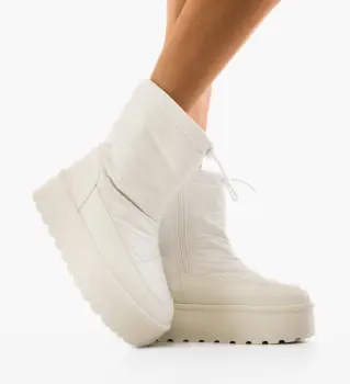 Cizme tip UG Vexalia Albe imagine